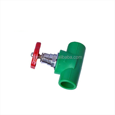 PPR tuyaux et raccords soupape à bille soupape d'arrêt soupape de porte PPR pour accessoires de salle de bains