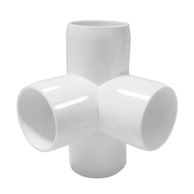 ASTM Standard 3/4 pouces 3 voies connecteur d'angle joint coude raccords de tuyaux en PVC pour la plomberie