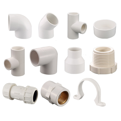 Pipe de connecteur à coude à 4 voies ASTM PVC pour tuyaux en PVC SCH40 épaisseur 1/2&quot;-12&quot;
