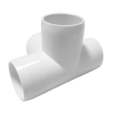 ASTM Standard 3/4 pouces 3 voies connecteur d'angle joint coude raccords de tuyaux en PVC pour la plomberie