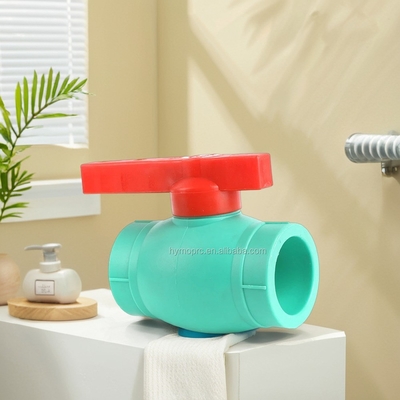 Valves à bille PPR en couleur verte pour OEM ODM Ventilateurs de commande DIN8077 8078