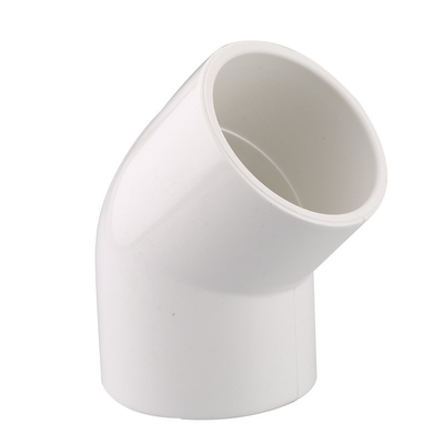 Tissus de plomberie en PVC de couleur blanche ASTM D1785