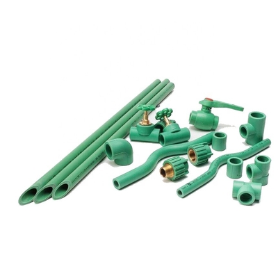 DIN8077 8078 Pièces PPR chauffées standard de 32 mm raccords de tuyaux avec efficacité de coupe