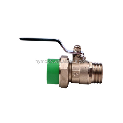 Ventilateur à bille de 32 mm PPR fabriqué par PPR Valve et Standard ASTM/DIN/ASNZ/JIS OEM