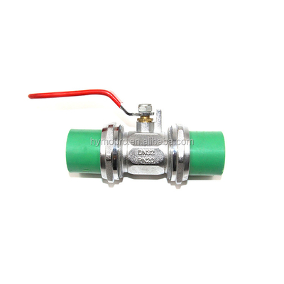Ventilateur à bille de 32 mm PPR fabriqué par PPR Valve et Standard ASTM/DIN/ASNZ/JIS OEM