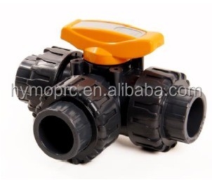 Ventilateur de trois voies en plastique OEM pour piscine 11/2 PVC