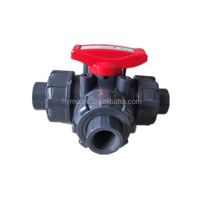 Ventilateur de trois voies en plastique OEM pour piscine 11/2 PVC