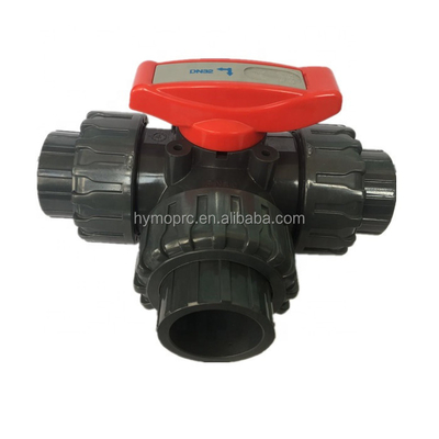 Ventilateur de trois voies en plastique OEM pour piscine 11/2 PVC