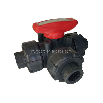 Ventilateur de trois voies en plastique OEM pour piscine 11/2 PVC