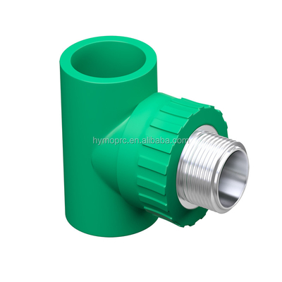 Accessoires en plastique OEM pour les tuyaux PPR d'approvisionnement en eau et les raccords sanitaires