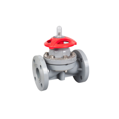 PPH ASTM DIN Standard 4 pouces réservoir de plomberie sanitaire fond de soupape solénoïde diaphragme CPVC