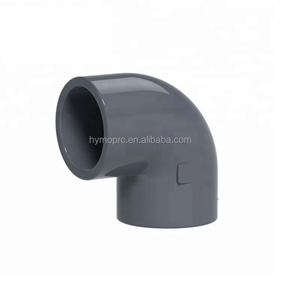 Couleur PN10 en UPVC pour raccords de plomberie d'approvisionnement en eau dans la norme DIN