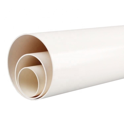 Pipe en PVC de couleur blanche de 1/2&quot; à 12&quot; pour aspirateurs centraux