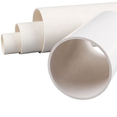 Pipe en PVC de couleur blanche de 1/2&quot; à 12&quot; pour aspirateurs centraux