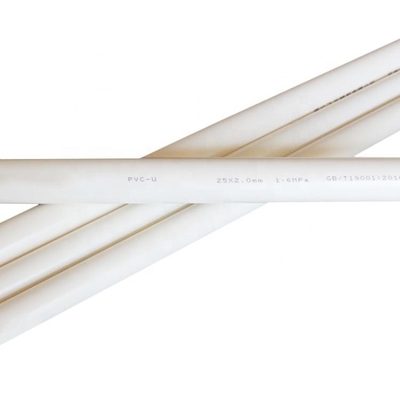 Pipe en PVC ronde de 2 pouces standard ASTM F 2158 pour l'installation dans un système de vide central