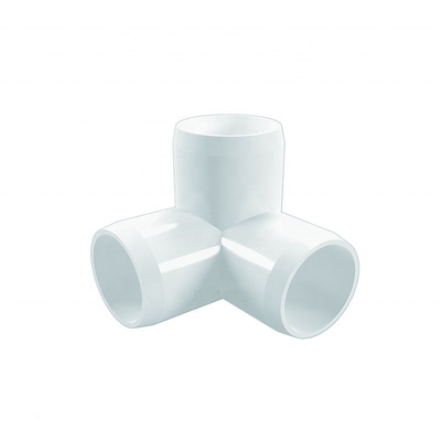 ASTM Standard 3/4 pouces 3 voies connecteur d'angle joint coude raccords de tuyaux en PVC pour la plomberie