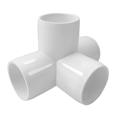 ASTM Standard 3/4 pouces 3 voies connecteur d'angle joint coude raccords de tuyaux en PVC pour la plomberie