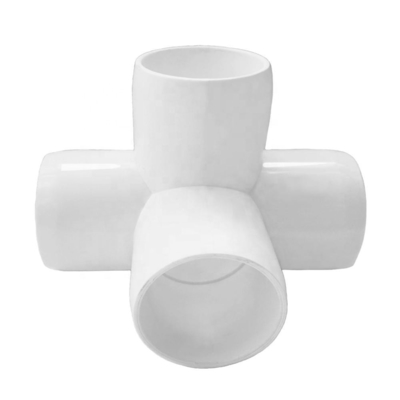 ASTM Standard 3/4 pouces 3 voies connecteur d'angle joint coude raccords de tuyaux en PVC pour la plomberie