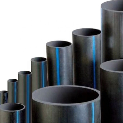 Échantillon de tuyau d'évacuation renforcé en acier HDPE à connexion de colle pour le débit d'eau et SDR 17.6