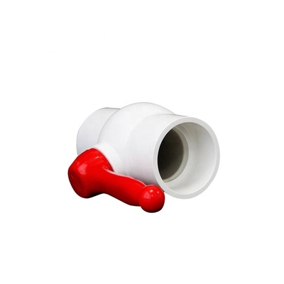 Valve à bille en PVC de 1 pouce pour l'approvisionnement en eau