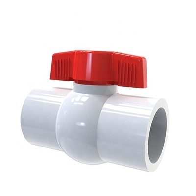 Valve à bille en PVC de 1 pouce pour l'approvisionnement en eau