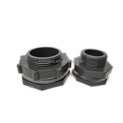 Connecteur de réservoir d'eau en plastique forgé en Union à cloisons de 25 mm avec bride OEM pris en charge