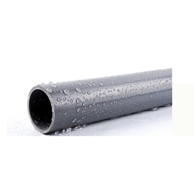 Pipe de conduit électrique en PVC pour connexion à la colle Grise Norme ASTM UL 651 Sch 40 Taille