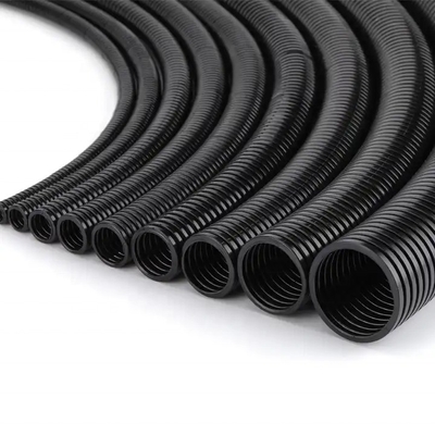 Tête électrique ultra ronde LDPE tuyau ondulé personnalisable Support OEM en noir