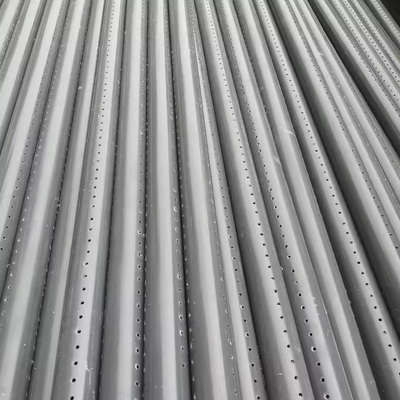 Pièces perforées en PVC de 4 pouces pour un drainage efficace de l'eau et un système amélioré