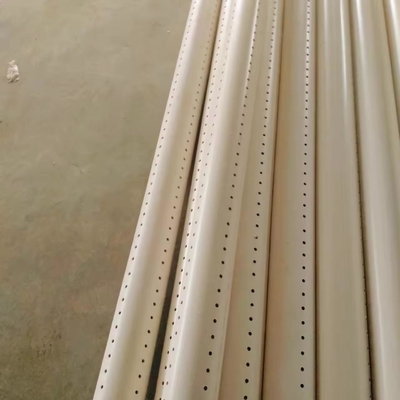 Pièces perforées en PVC de 4 pouces pour un drainage efficace de l'eau et un système amélioré