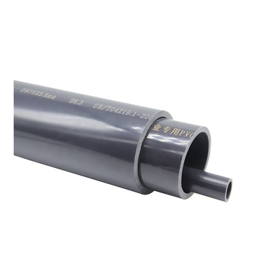 Longueur de 10 pieds Schedule 40 PVC gris standard tuyau de conduit fil de fer sonnette électrique bout 1&quot; PVC